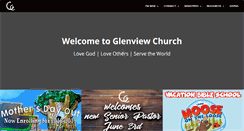 Desktop Screenshot of glenviewchurch.org